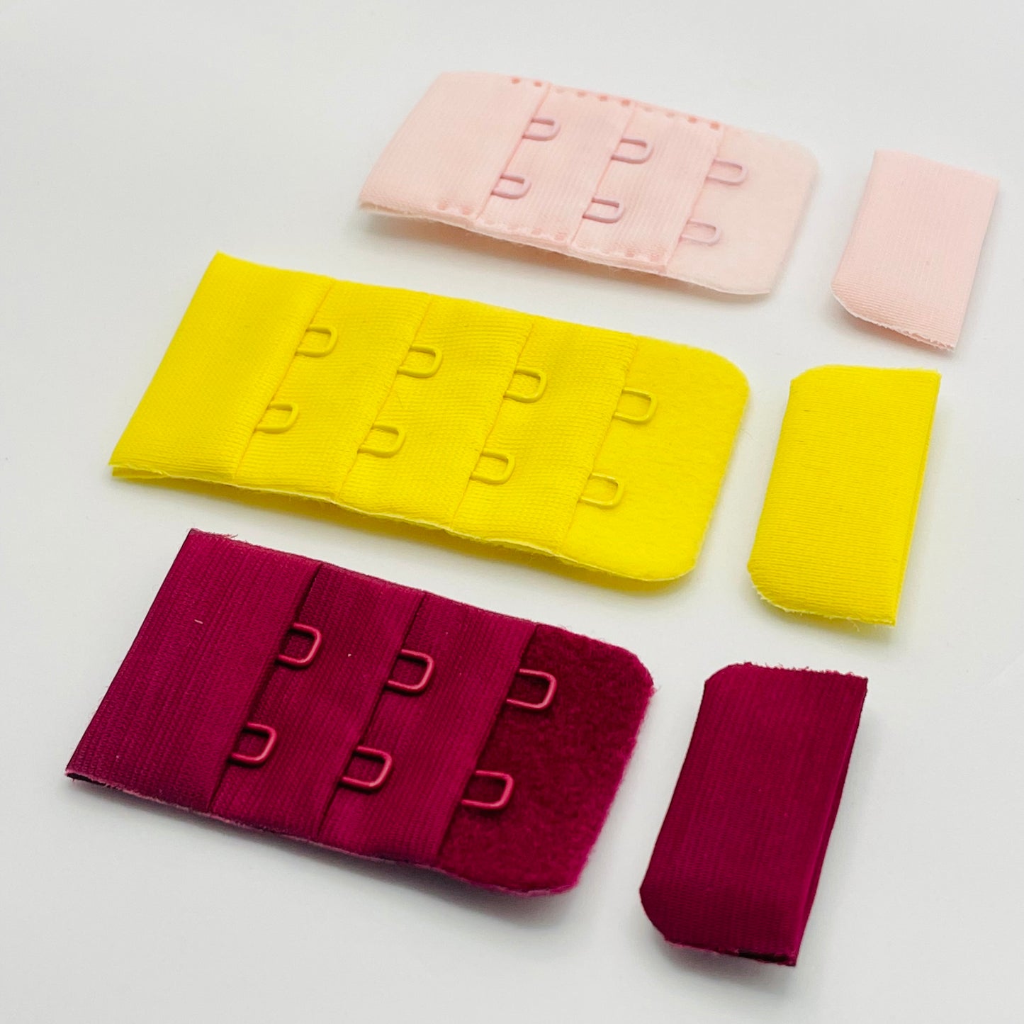 Hook & Eye 32mm Bra Fastening | Fashion Colours | Bra Making Supplies