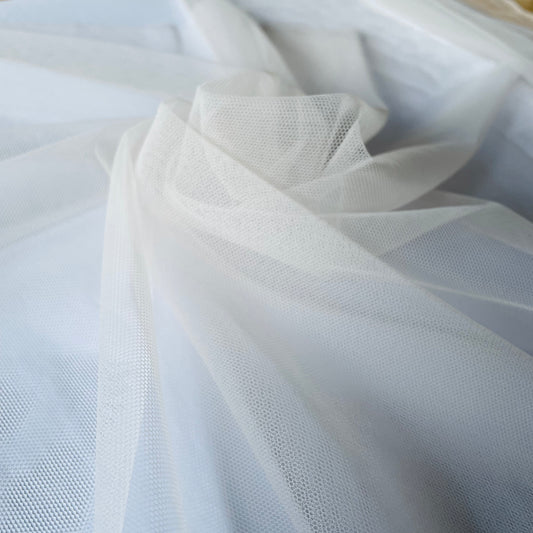 Nylon Bra Tulle | Bisque | Price per 1/2m