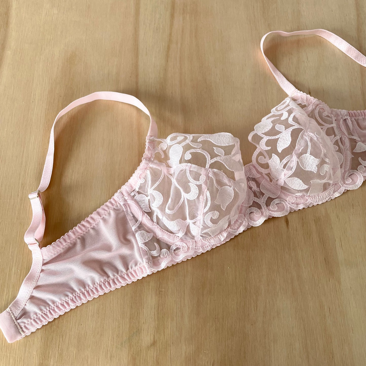 Palest Pink Bra & Brief Making Kit