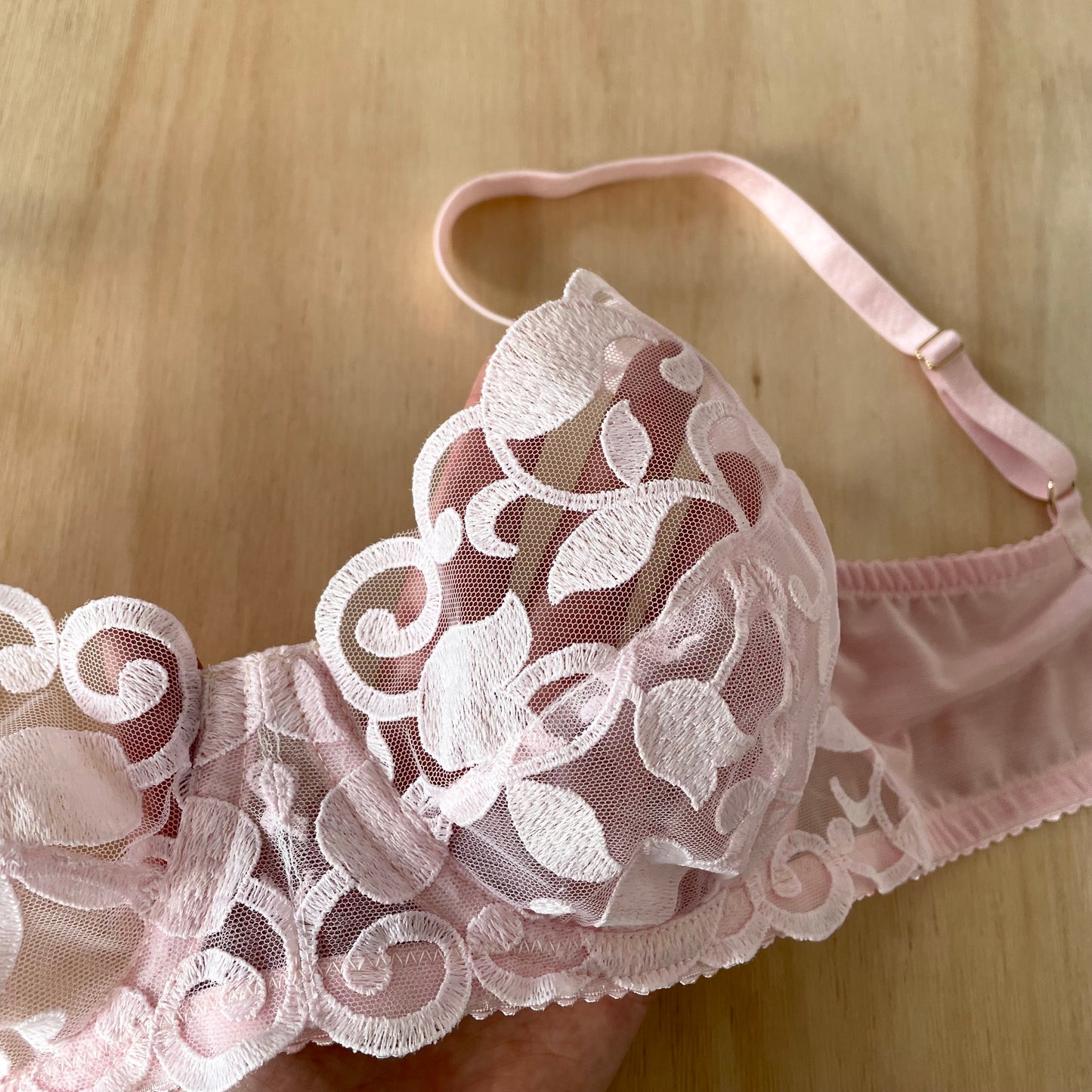 Palest Pink Bra & Brief Making Kit