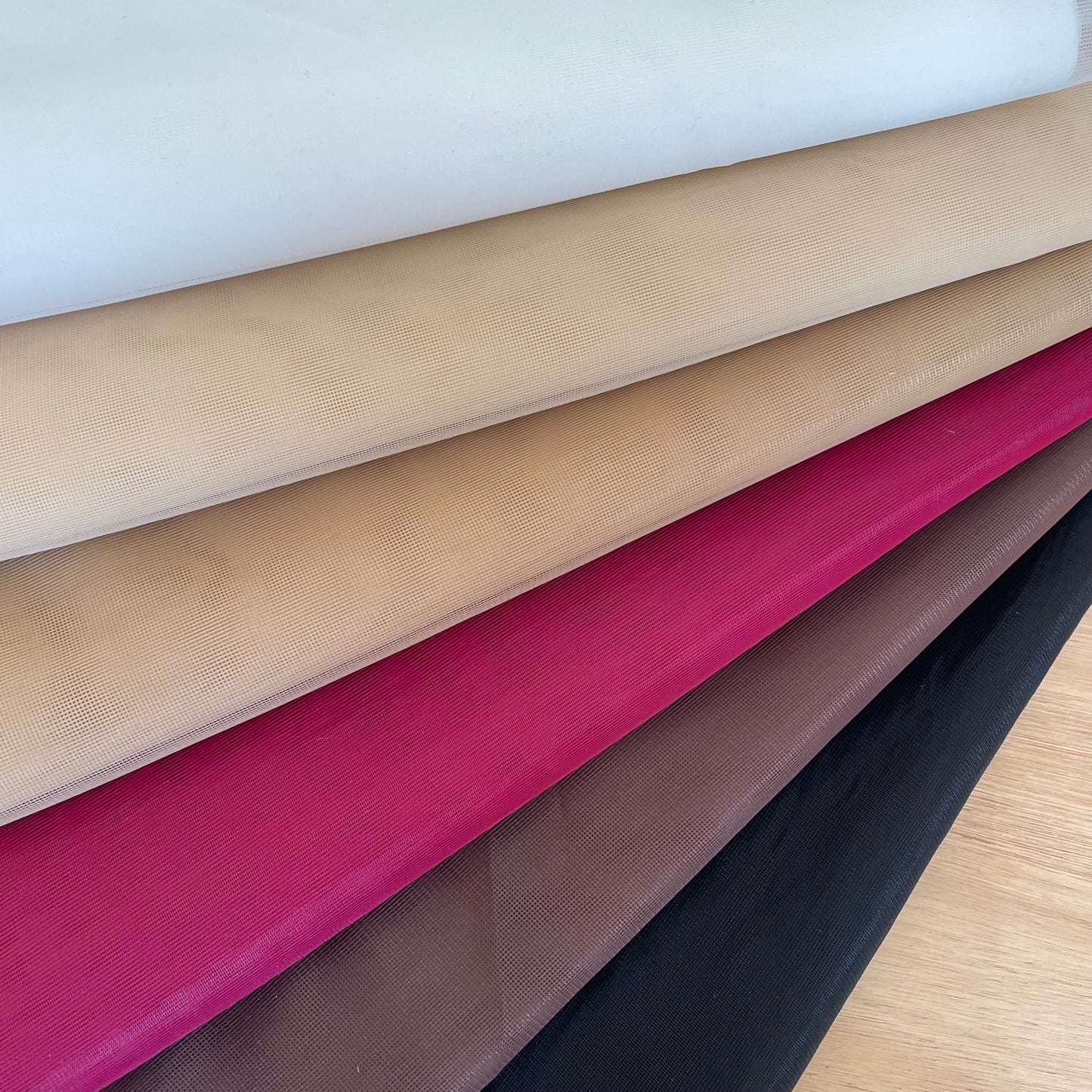 Rigid Stabilised Nylon (Denier) | Sheer Bra Cup Lining | Price per 1/2m