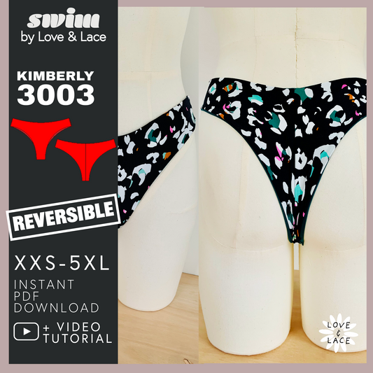 Bikini Bottoms | PDF Sewing Pattern sizes XXS-5XL | Kimberly