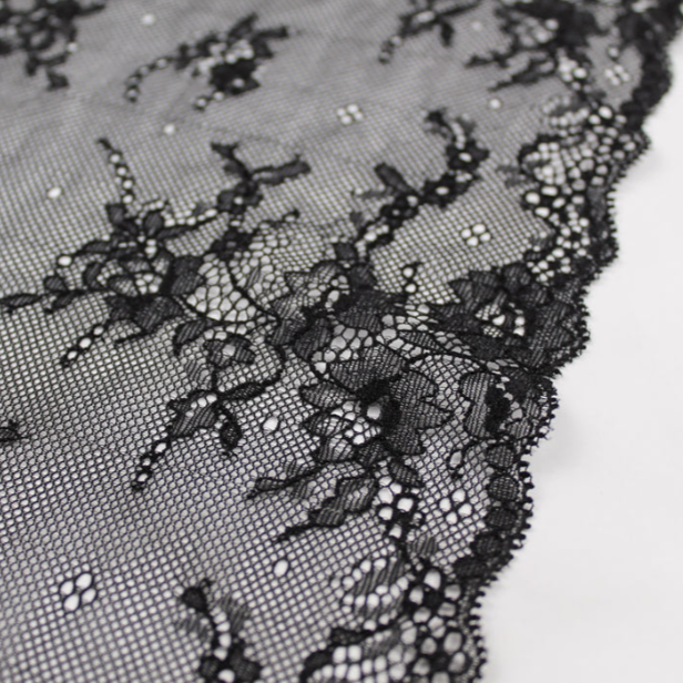 Underwired Bra Making Kit | Black Lace & Gold Findings