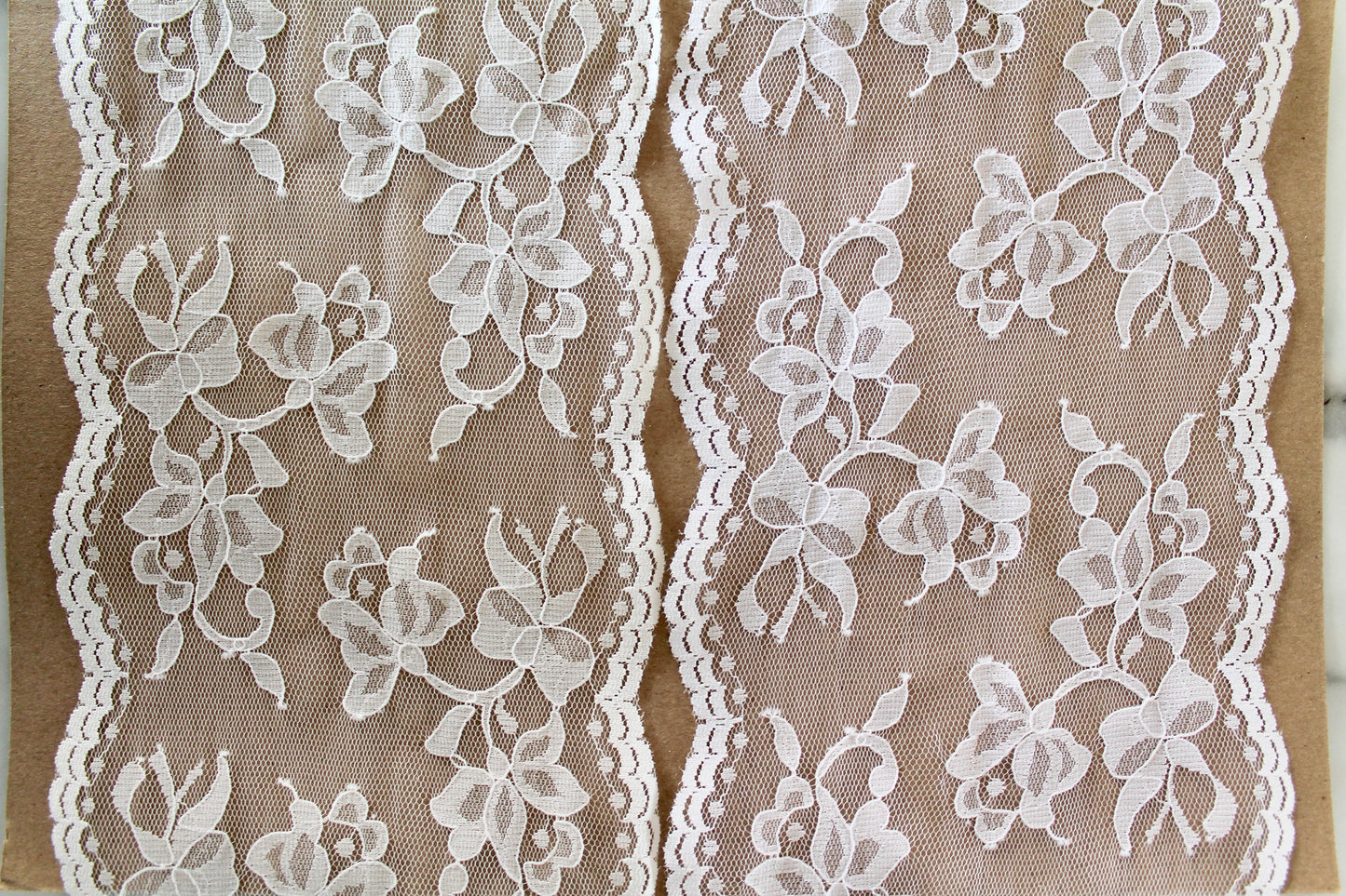 Non-stretch Floral Galloon Lace 14cm | Bra Making Supplies UK | Price per metre