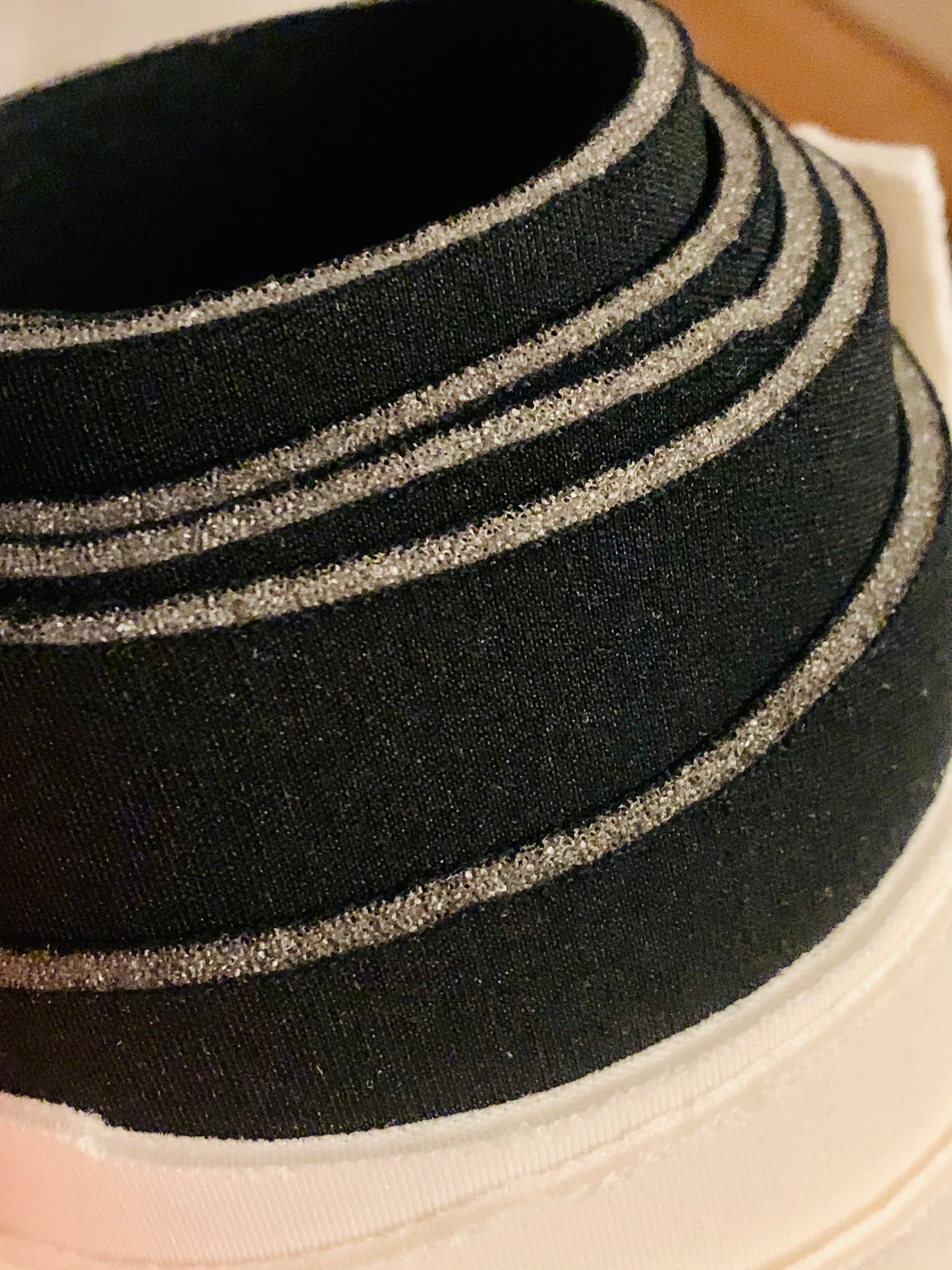 Cut & Sew Bra Foam 3mm Thick in Black | Price per fat quarter (pre-cut)