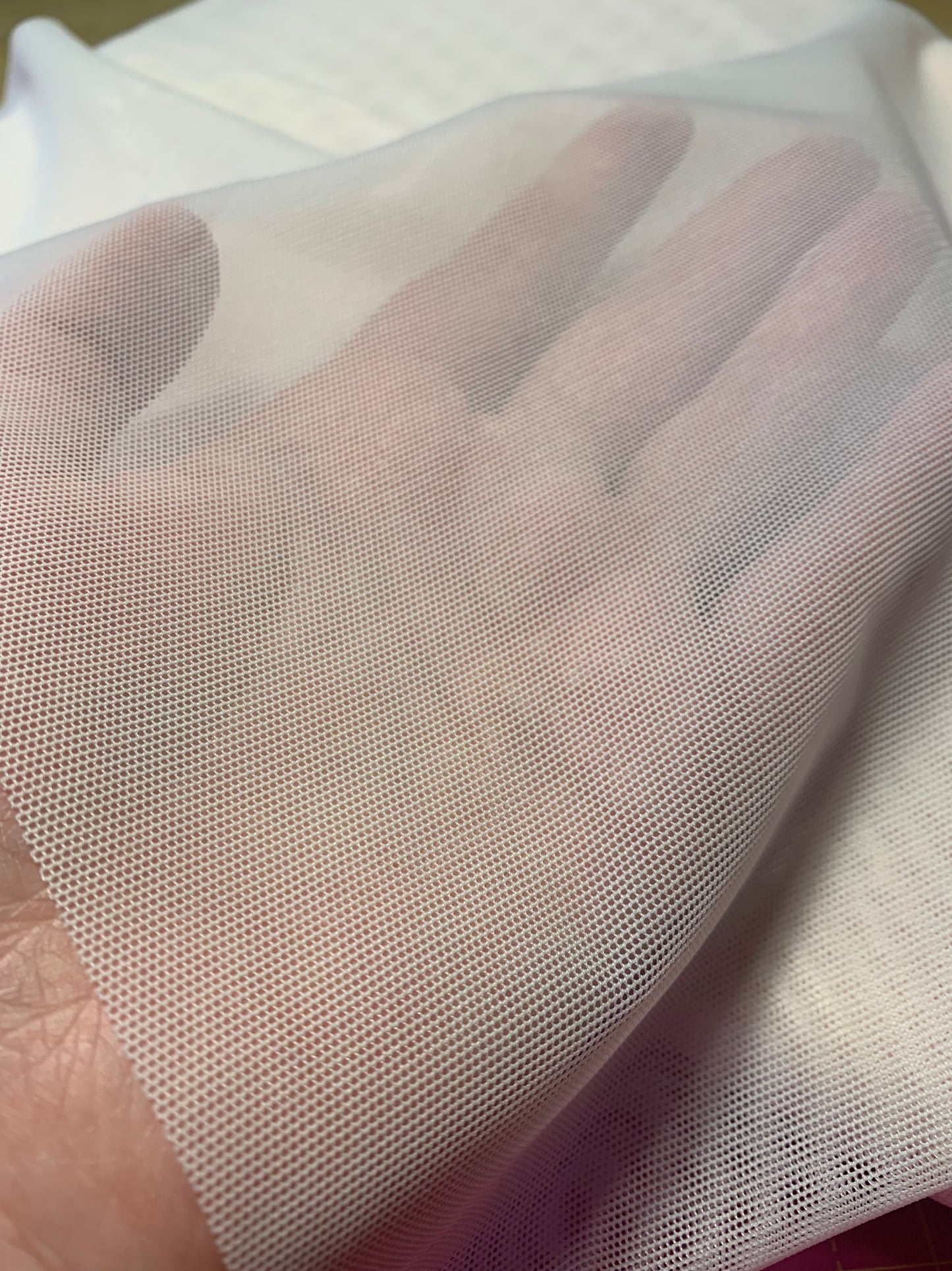 Light-mid weight powermesh / powernet for bra making | Price per 1/2m