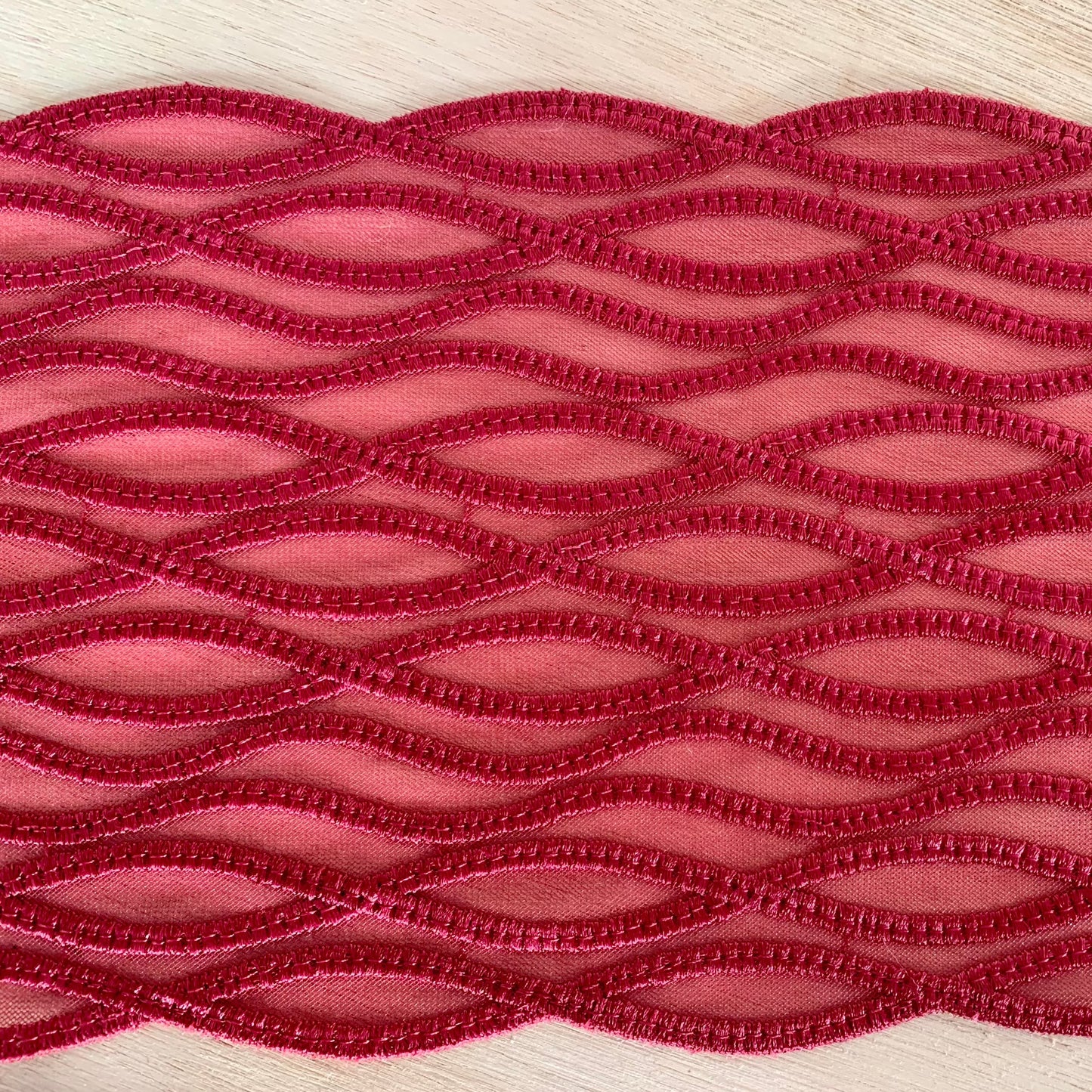 English Embroidered Lace Fabric | Embroidery galloon for bra making price per metre