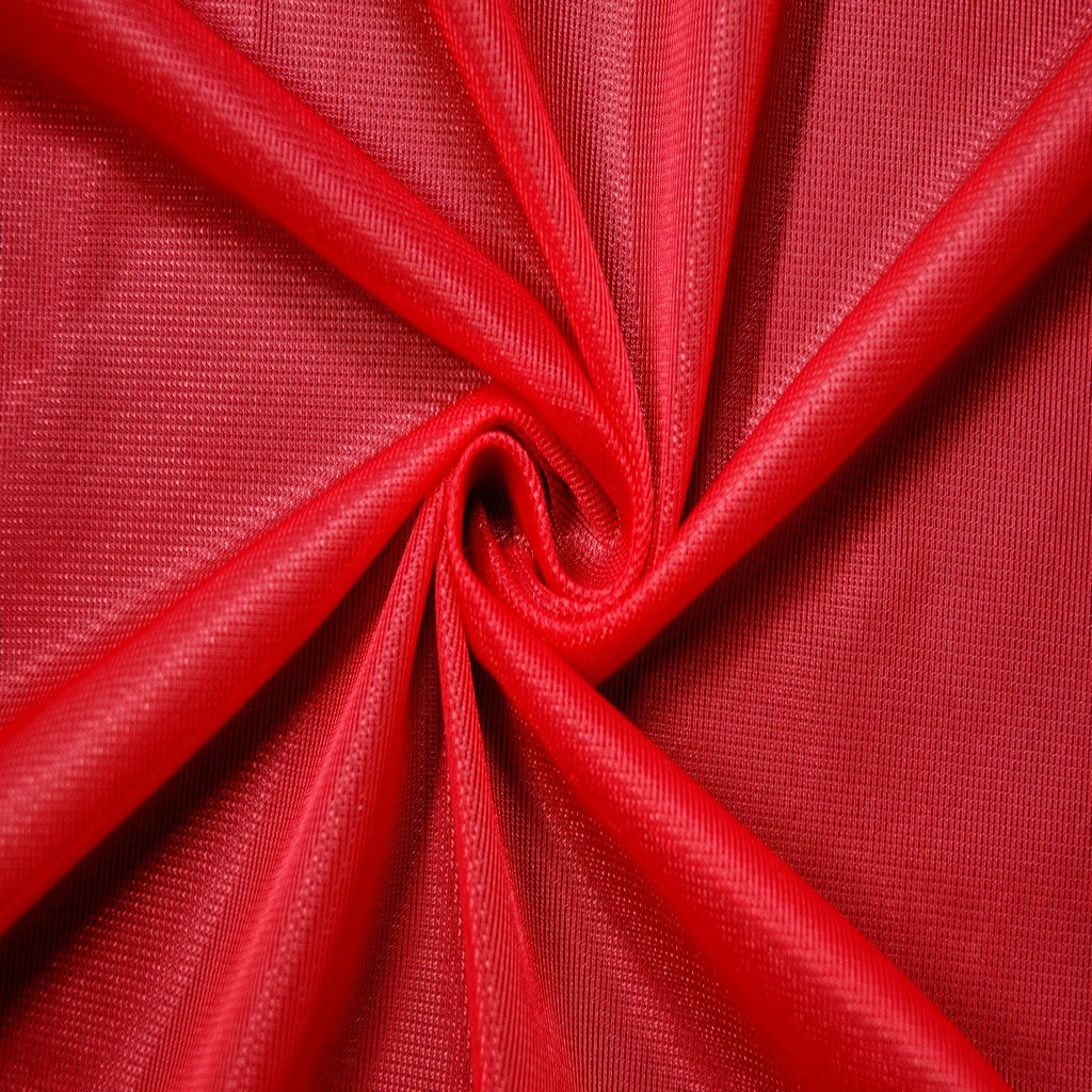 Nylon bra stabiliser for bra making, lining cups & cradle Bright Red