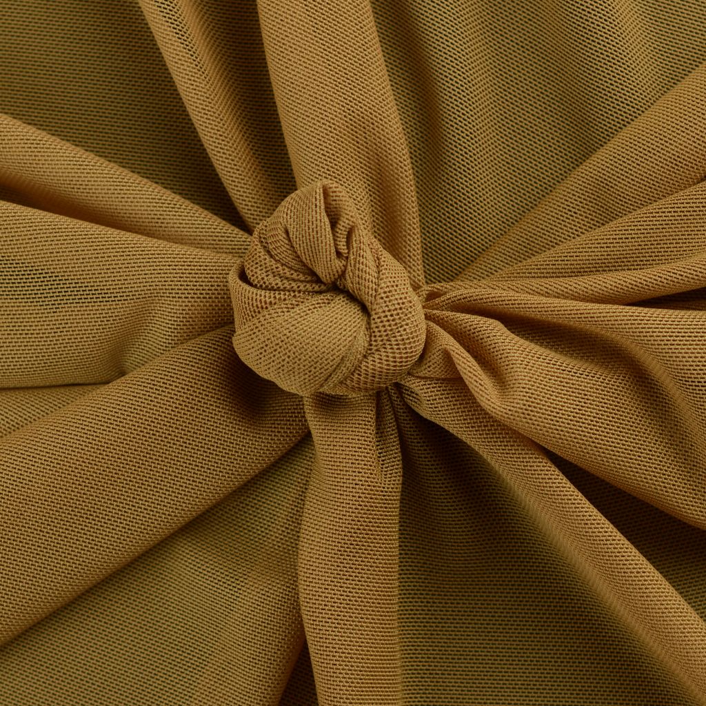 Ultra Soft powermesh for bra making | Caramel | Price per 1/2m