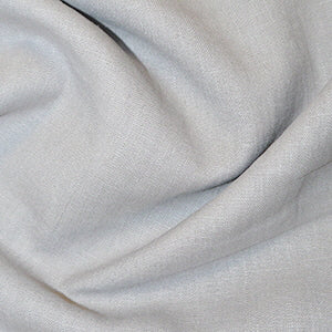 Ramie & Cotton Blend Fabric in Light Grey | Price per half metre