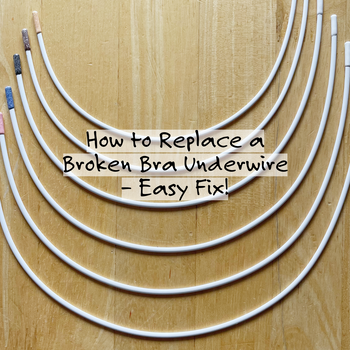 How to Replace a Broken Underwire in Your Bra – Love & Lace