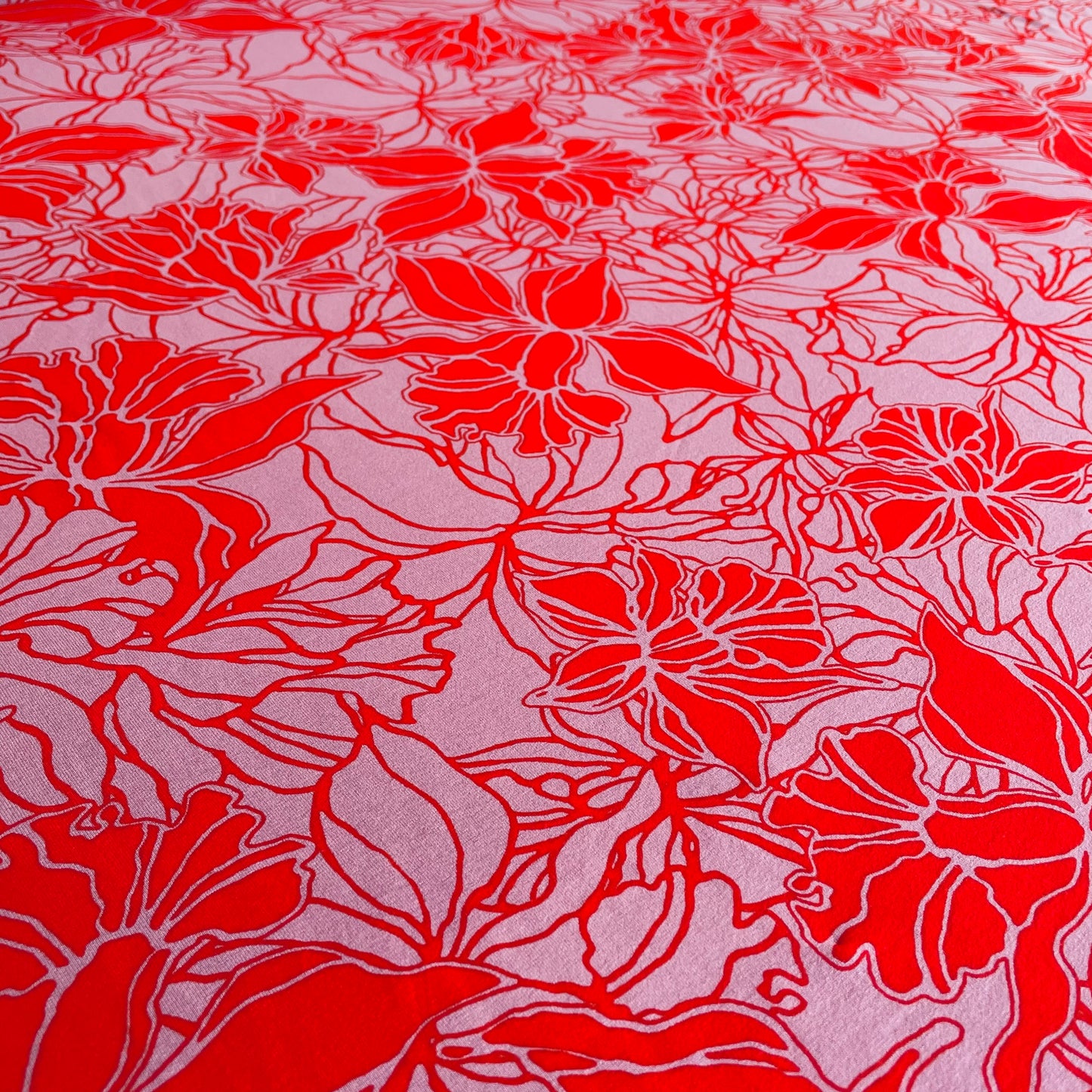 Viscose Stretch Jersey Fabric | Pink Passion | Price per half metre