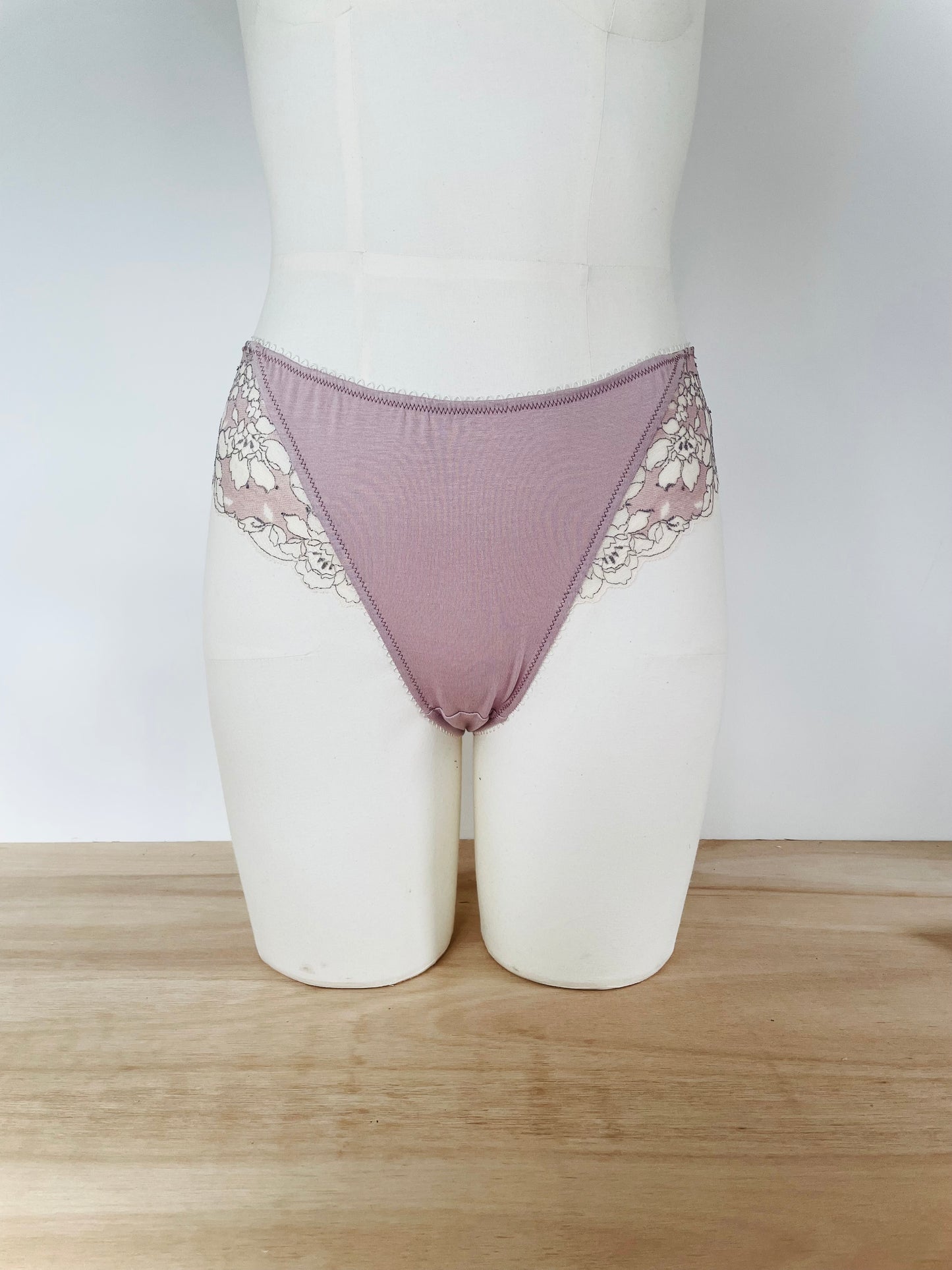 Mid-rise Lace Back Brief Sewing Pattern | Sizes UK 6-16 | Juliette
