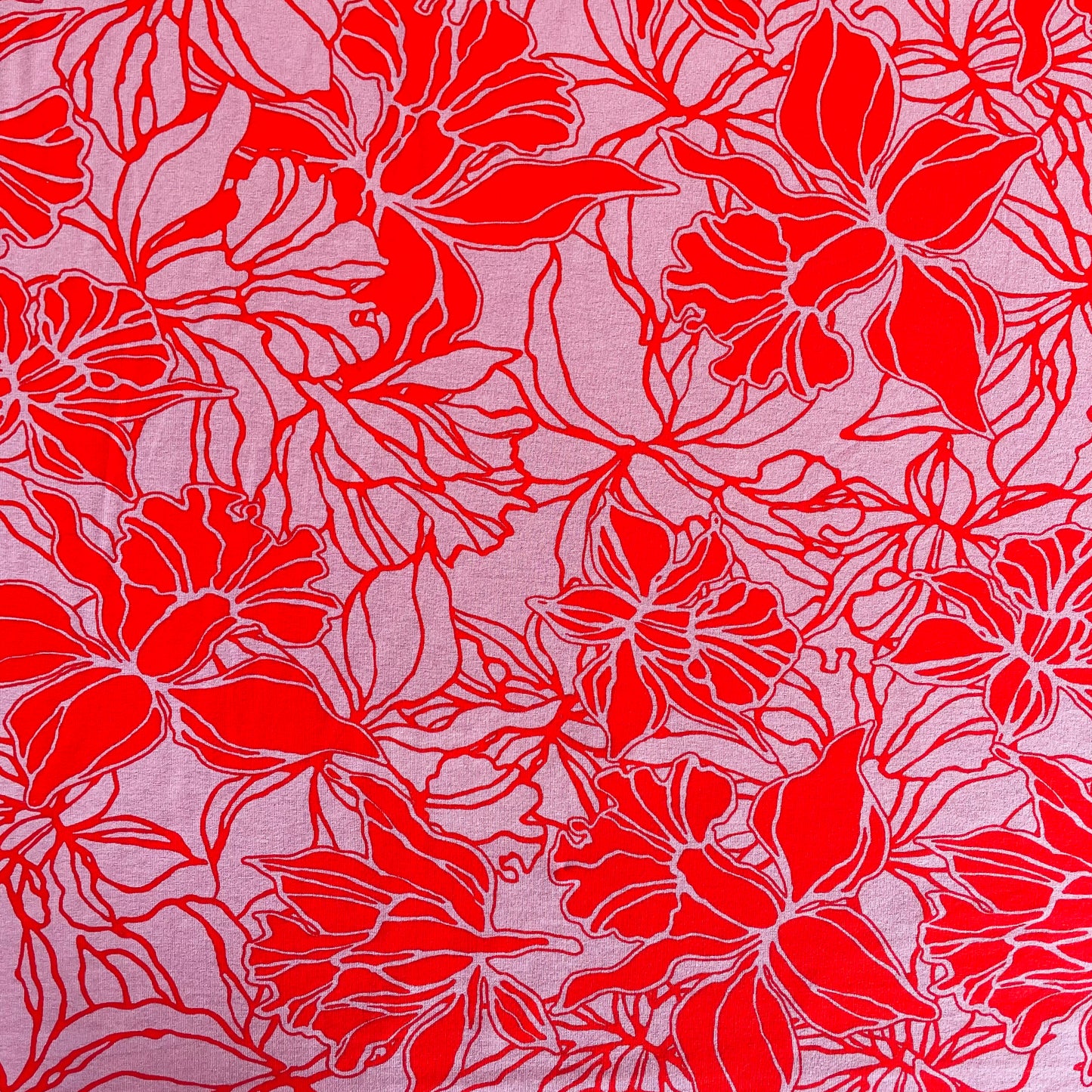 Viscose Stretch Jersey Fabric | Pink Passion | Price per half metre