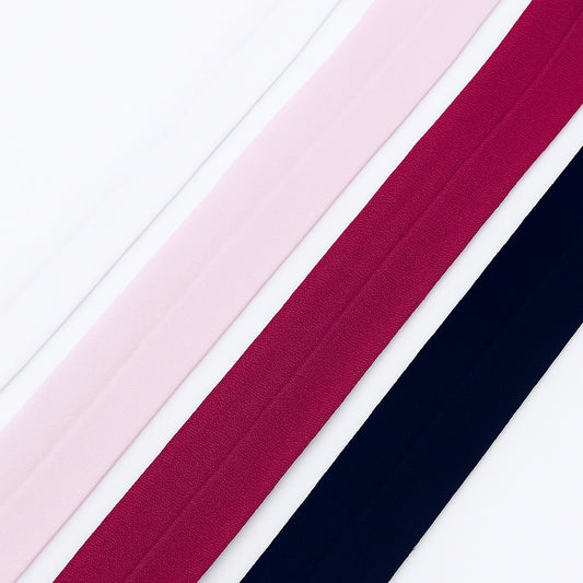 Matt Foldover Elastic | 20 & 15mm FOE | Price per metre