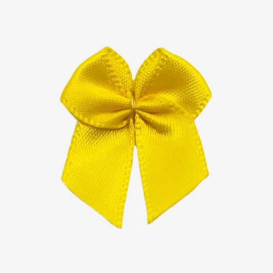 Ribbon Bow Canary Yellow