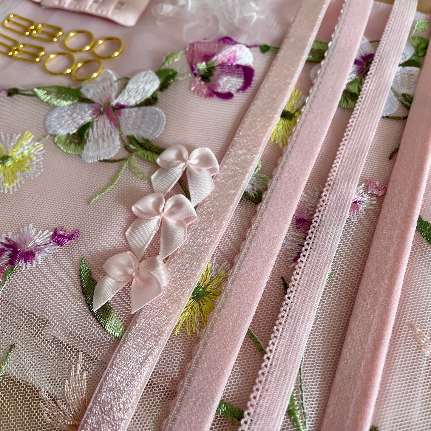Wildflower Meadow Lingerie Kit | Pink or Spring Green