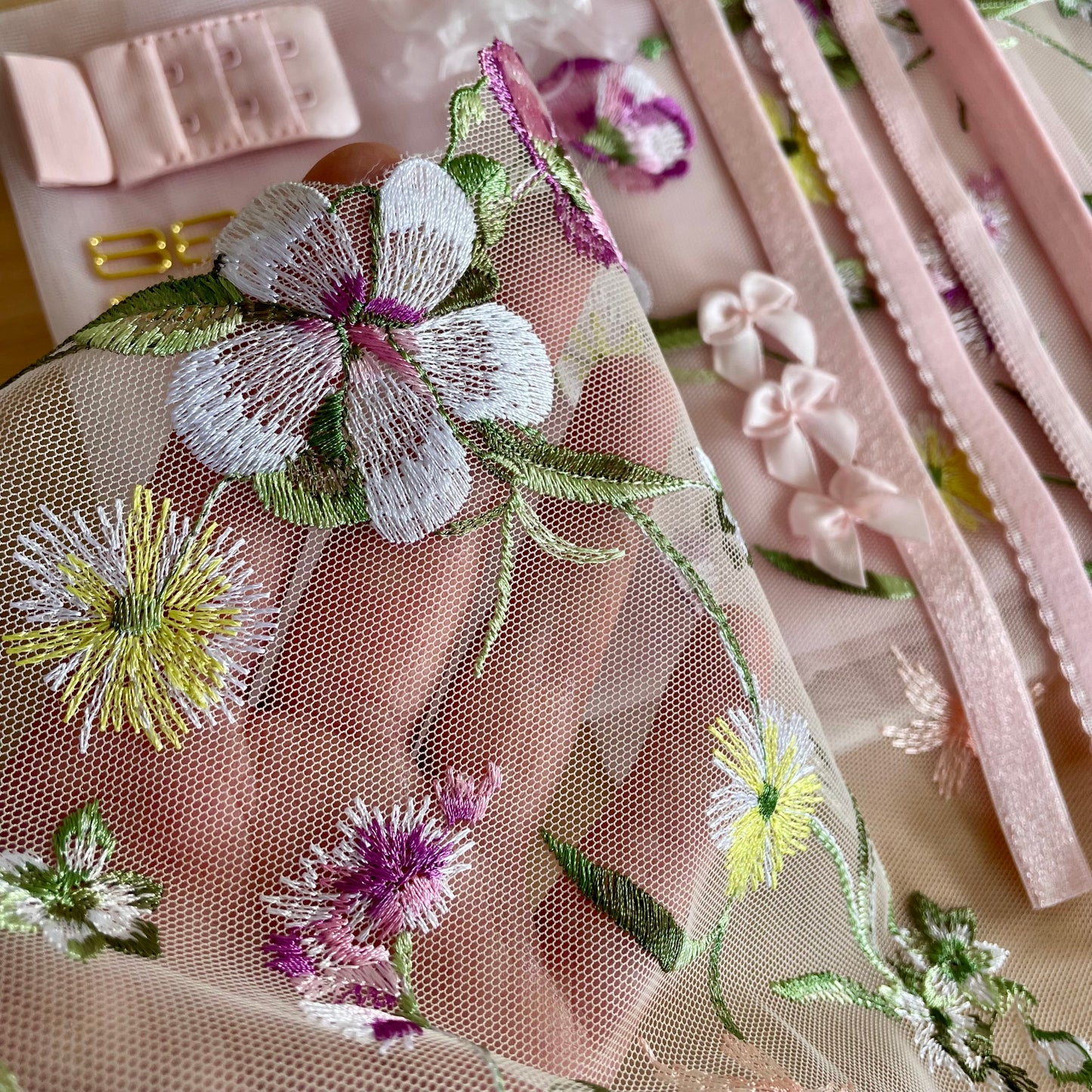 Wildflower Meadow Lingerie Kit | Pink or Spring Green