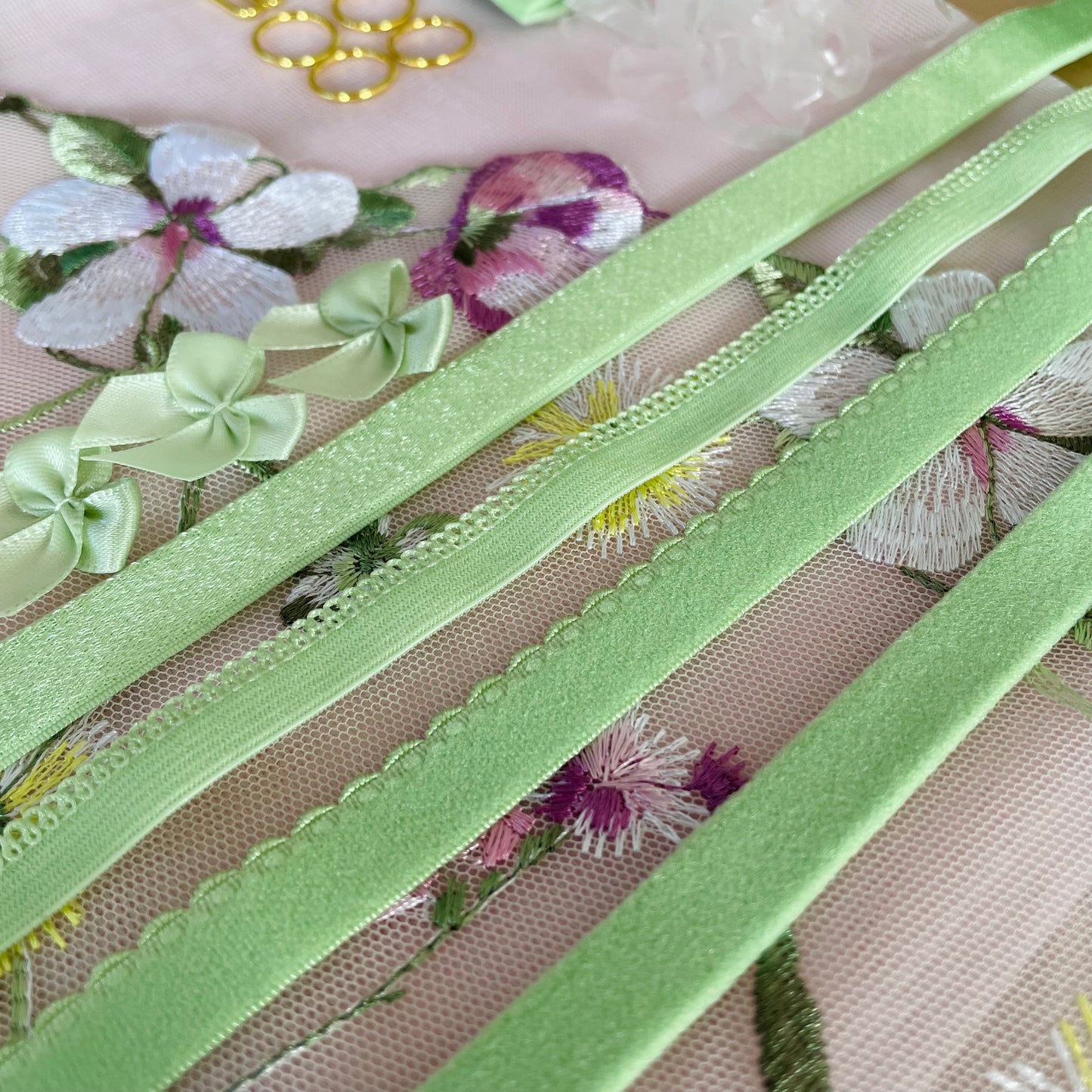 Wildflower Meadow Lingerie Kit | Pink or Spring Green