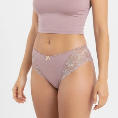 Mid-rise Lace Back Brief Sewing Pattern | Sizes UK 6-16 | Juliette