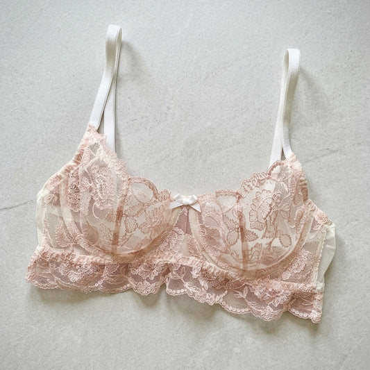 Balconette Bra Pattern | Peaches Underwired Sewing Pattern 30A-36G
