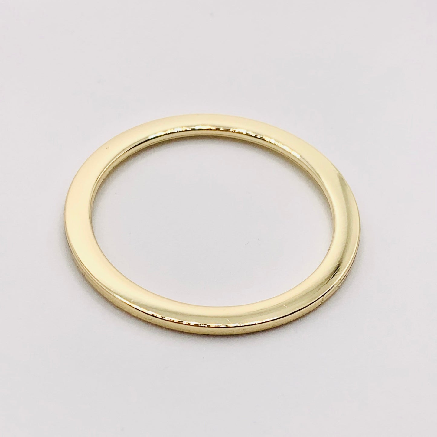 Large 45mm Light Gold Rings for Swimwear & Lingerie | High-Quality Metal O-Rings