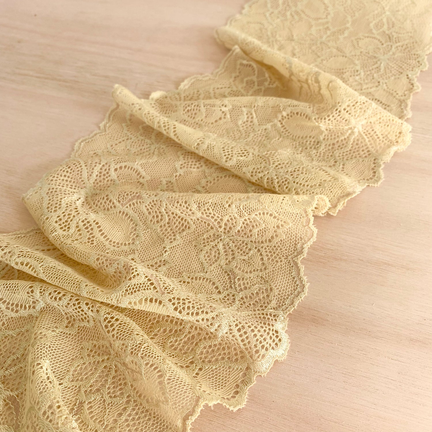 Cotton stretch lace deals