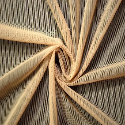 Light-mid weight powermesh / powernet for bra making | Biscotti | Price per 1/2m